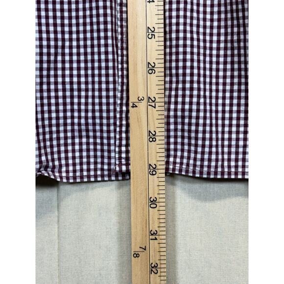 Columbia PFG Texas A&M Aggies Shirt Men's XL Maroon Plaid Super Bonehead Fishing - Picture 2 of 16